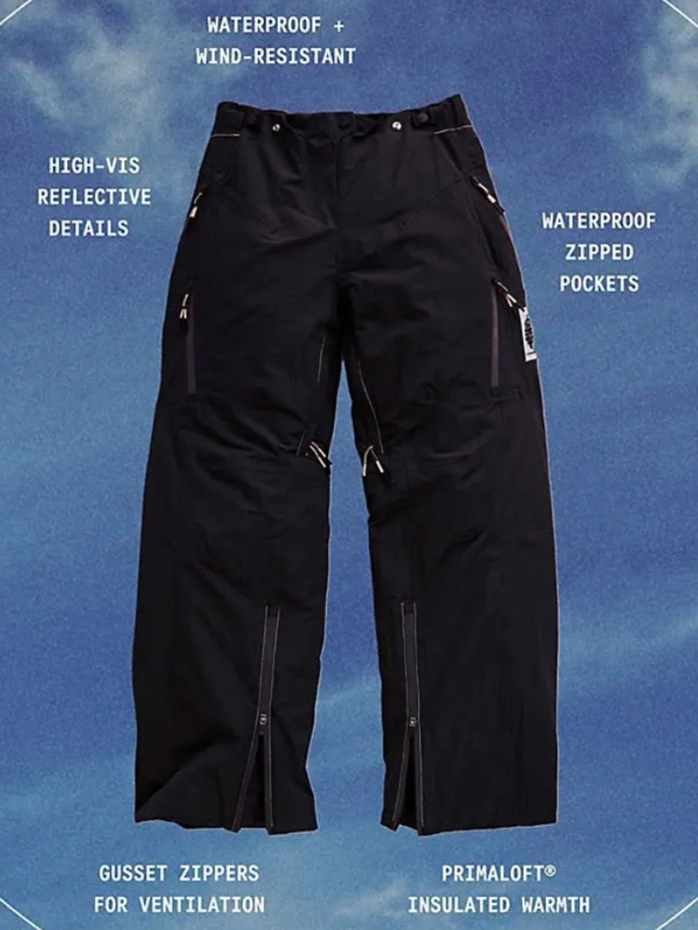 NWT Free People On The Ascend Insulated Ski Pants